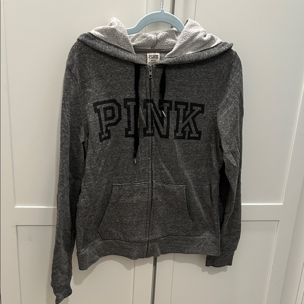 Gray PINK Victoria's Secret Sweater